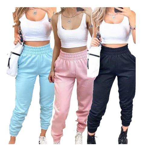 Cal A Moletom Feminina Moda Inverno Feminino Jogger Tumblr Mercadolivre