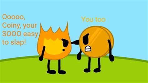 Fan Comic Remakes Why Firey Slaps Coiny Bfdi💖 Amino