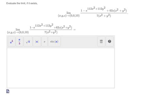 Solved Evaluate The Limit If It Exists 1 E Lim