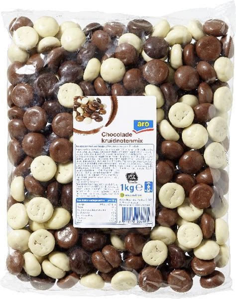 Aro Chocolade Pepernoten Mix Xl Zak Kilo Kruidnoten