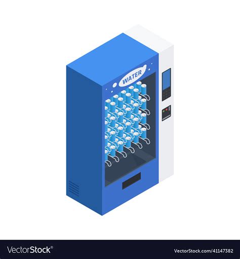 Water vending machine Royalty Free Vector Image