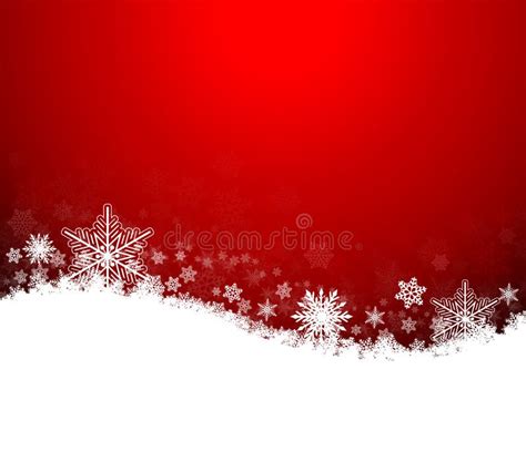 Red Christmas Background Snowflakes Vector Stock Illustrations 39 229