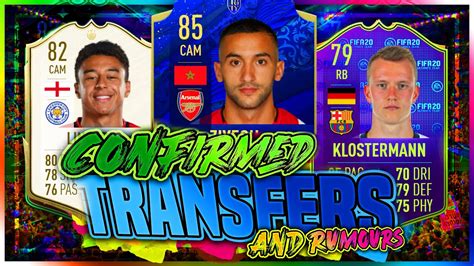 Fifa January Confirmed Transfers And Rumours Ft Ziyech