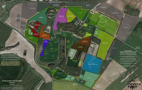 Boomtown Map 2019 Stages Parking And Camping Boomtown Source