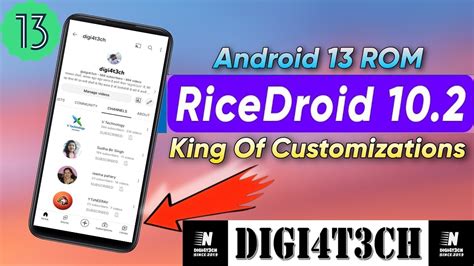 RiceDroid 10 2 Official Android 13 For Redmi Note 10 Pro Aka Sweetin