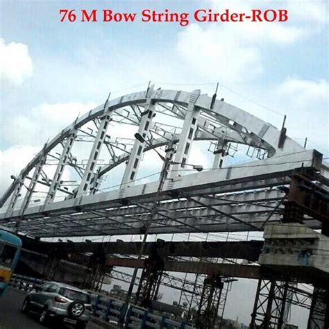 Circular Modular 76m Bowstring Bridge Girder At 88 Kg In Rajnandgaon