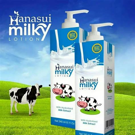 Jual Hanasui Milky Hand Body Lotion With Milk Extract Ml Losion