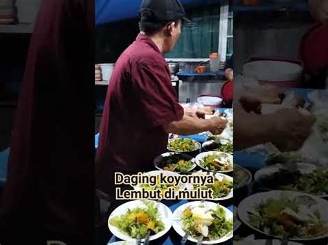 Tahu Campur Pak Sadak Semalam Habiskan Satu Kwintal Lebih Daging Koyor