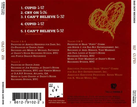 highest level of music: 112 - Cupid-CDS-1996