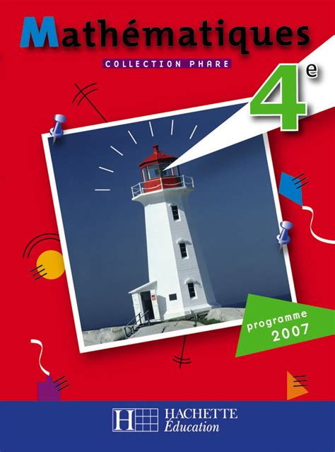 Phare Math Matiques E Livre L Ve Edition Hachette Fr