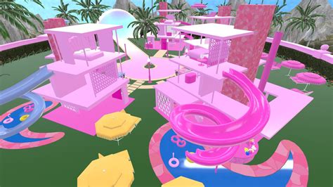 💗💗barbie Pink World💗💗 3d Model By Angela3dstudio C917630 Sketchfab