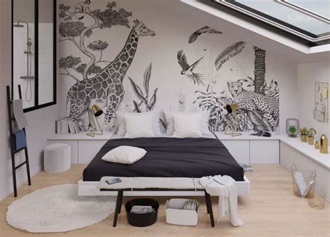 Papier peint chambre adulte 18 idées et inspirations tendance