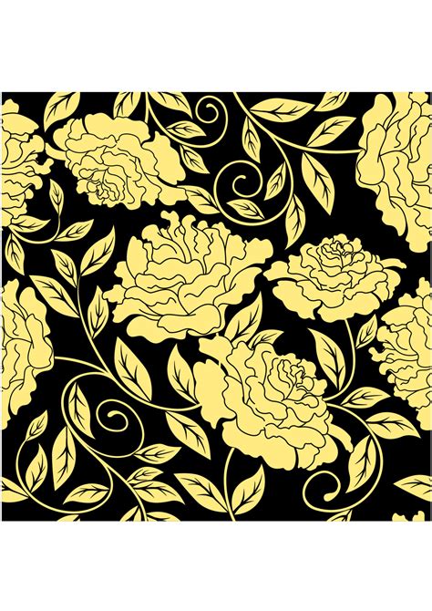 Floral seamless in abstract style 11230701 Vector Art at Vecteezy