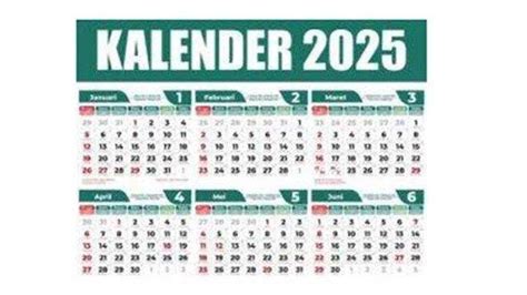 Kalender 2025 Lengkap Jadwal Libur Lebaran 2025 - Posbelitung.co