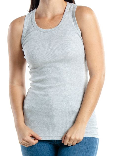 Emprella Tank Tops For Women 100 Cotton Ribbed Racerback Tanks For