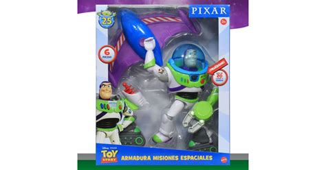 Toy Story Buzz Lightyear Armadura Misiones Especiales Sonidos Y Luces