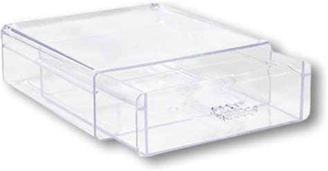 New Clear Acrylic Stackable Drawer Organizer Multi Purpose Home