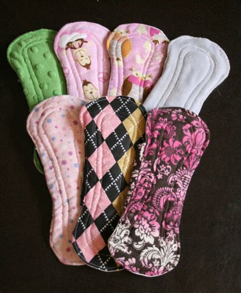 Mama Cloth Menstrual Pads On Etsy Are So Cute What A Brilliant Idea Never Do A Mad Dash Down