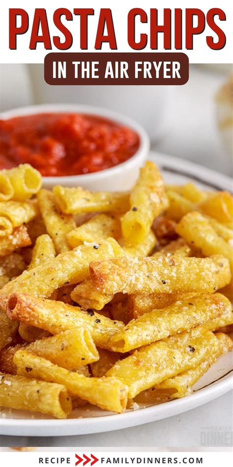 Viral Tiktok Pasta Chips Recipe In Air Fryer