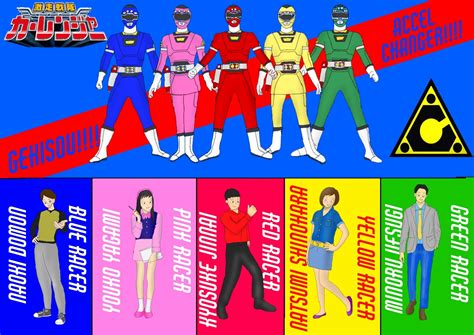 Power Rangers TURBO - ZERADO - Gekisou Sentai Carranger de Super🌐 ...