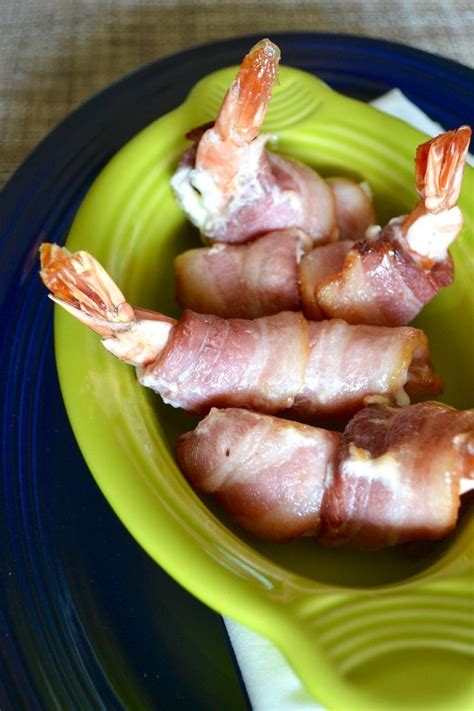 Bacon Wrapped Shrimp Stuffed With Cheese Recipe Bacon Wrapped