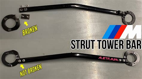 Custom E M Strut Tower Bar Bmw Vinyl Wrap Tower Brace