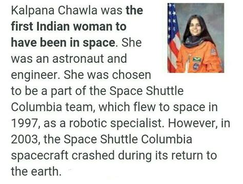 How Is The Story Of Kalpana Chawla An Inspiration To Million Of Indian