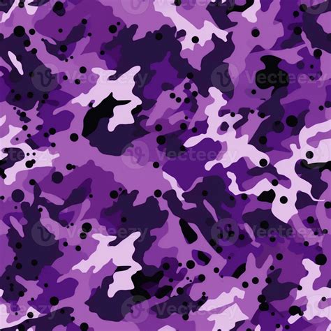 Purple Camouflage Background