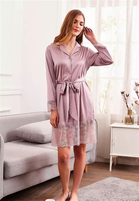 Buy Lycka Lcb8026 Lady One Piece Casual Pajamas Purple 2024 Online Zalora