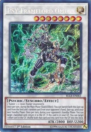 PSY Framelord Omega Battles Of Legend Light S Revenge YuGiOh