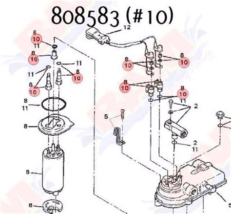 Mercury Mercruiser 808503 Electrical Connector Kit Genuine Factory Part