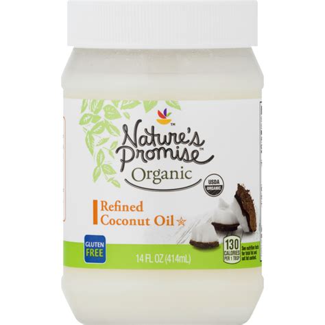 Nature S Promise Coconut Oil Organic Refined Oz Instacart