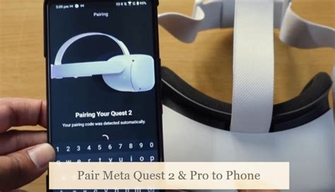 How To Pair Meta Quest 2 Pro To Phone Android IPhone