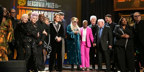 Spotlight Stars Align To Celebrate Joni Mitchell Winning The Gershwin