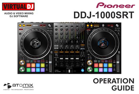 VirtualDJ Hardware Manuals Pioneer DJ DDJ 1000SRT