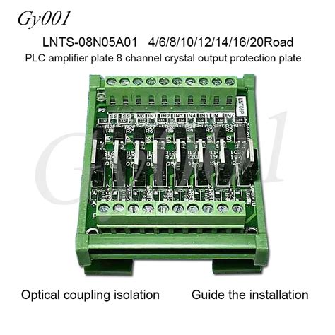 8 Yollu PLC Amplifikat R Giri Evrensel K NPN Optocoupler Izolasyon