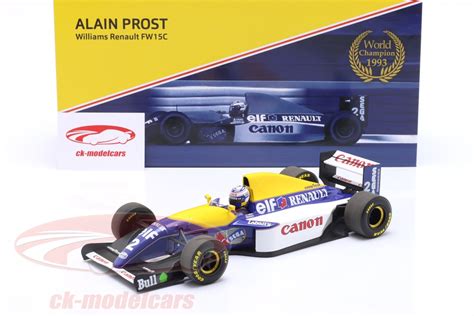 Minichamps Alain Prost Williams Fw C Formula World Champion