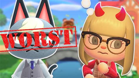 Best And Worst Animal Crossing Villagers Of Every Species