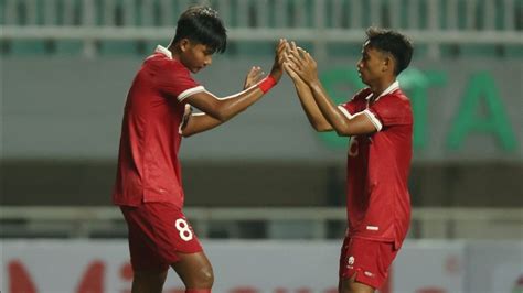 Foto Timnas U-17 Vs Palestina, Pertahankan Puncak