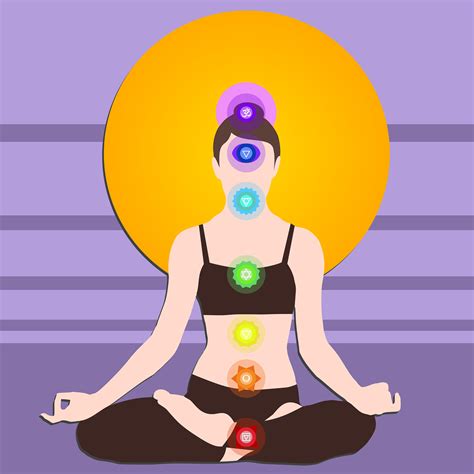 Chakras, yoga, meditation, silhouette, harmony - free image from ...