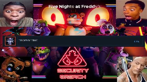 Every Trophy Unlocked Kinda Five Nights At Freddy S Security