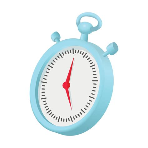 Stopwatch icon, cartoon style 14496041 Vector Art at Vecteezy