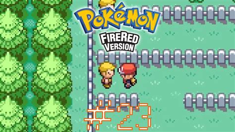 Pokemon FireRed Walkthrough Part 23 Fighting Around Fences YouTube