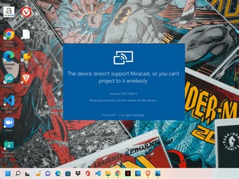 How To Fix The Device Doesnt Support Miracast Error In Windows