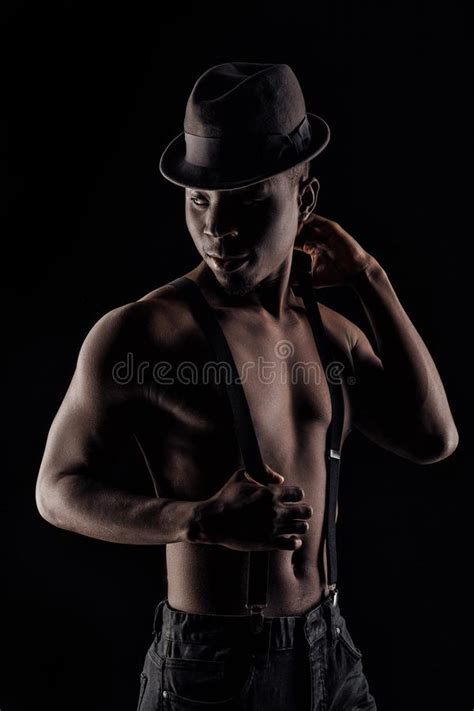 African American Nude Torso Black Man Stock Photos Free Royalty