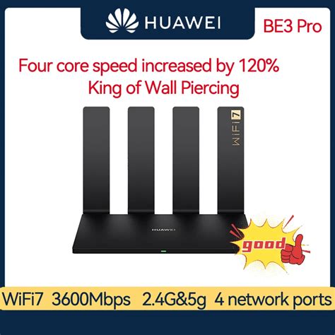 Huawei Enrutador Be Pro Wifi Repetidor De Se Al De Red De Cuatro N