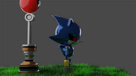 Metal Sonic 3D Model By Clickdamn