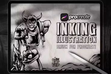 Dansdesign Inking Illustration Procreate Tattoo Brush Design Shack