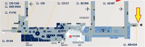 Copenhagen Denmark Airport Map