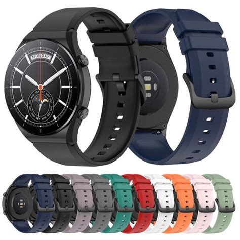 Buy Watch Band Wear Resistant Soft Silicone Mm Smart Watch Wrist